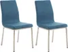 2er Set Esszimmerstühle Colmar Stoff blau Produktbild-Vorschau 1