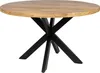 Zita Home Esstisch 110cm rund echtes Massivholz mit Produktbild-Vorschau 1