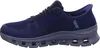 Side view of a blue Skechers shoe on a white background. Voir les images du produit