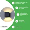 LEDOM Applique da esterno CUBO LED 2x3W (6W) 3000K Bianco Anteprima dell’immagine prodotto 6