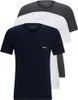 T-shirt BOSS pour homme, col rond, manches courtes, pur Voir les images du produit 6