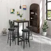 Barhocker – Anthrazit – Ergonomisch – Mit Rückenlehne – Produktbild-Vorschau 4