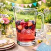 Festival Krug Glaskrug 1,6L Henkel Ausgießer Karaffe Kanne Produktbild-Vorschau 3