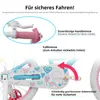 Vélo pour enfant HILAND, modèle fille, 18 pouces, avec Voir les images du produit 4