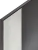 BELIANI Badezimmer Wandschrank mit Spiegelschrank Schwarz Produktbild-Vorschau 6