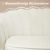 HOMCOM 2 Sitzer Sofa Couch, gepolsterter Polstersofa mit Produktbild-Vorschau 4