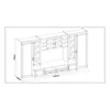 Wohnwand PARIS Große Schrankwand 340 cm Anbauwand Wohnkombi Produktbild-Vorschau 3