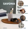 bremermann Portaspazzolino SAVONA con soft touch, incl. Anteprima dell’immagine prodotto 5
