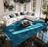 MEGHAN LALEE Belladonna 600 Teppich Petrol, im Wohnraum 1