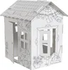 Spielhaus aus Pappe Landhaus Haus aus Karton für Kinder zum Produktbild-Vorschau 1
