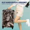 MuchoWow® Koffer Handgepäck Trolley Rollkoffer Kleine Produktbild-Vorschau 4