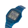 A blue Adidas digital watch is shown against a white background. Produktbild-Vorschau