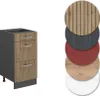 Küchenunterschrank Vicco R-Line Artisan-Eiche 40 cm mit Produktbild-Vorschau 6