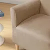Elastischer Velours-Sesselbezug für kleinen S-Sessel in Produktbild-Vorschau 4