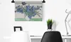 MuchoWow® Wandteppich Wandbehang Vase mit Schwertlilien - Produktbild-Vorschau 4