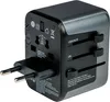 Adattatore da viaggio Verbatim Eu/Uk/Us2Xusb-A/2Xusb-C Pd Anteprima dell’immagine prodotto 3