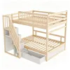 Flieks Etagenbett 140x200cm mit Kleiderschrank und Produktbild-Vorschau 10