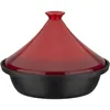 Tajine z masivní litiny - GSW - 30 x 22 cm - Keramické víko Náhled obrázku produktu 1