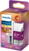 The image shows the packaging of a Philips LED light bulb. Produktbild-Vorschau