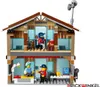 A cross-section view of a LEGO City Ski Resort building, showing interior details and minifigures. Anteprima dell’immagine prodotto