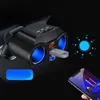 Bluetooth 2-zásuvkový rozdělovač zapalovače Multifunkční Náhled obrázku produktu 7