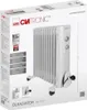 The image shows the packaging of a Clatronic oil radiator. Náhled obrázku produktu