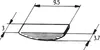 Scheibenfeder / Keil Kupplungskorb Buzzetti 9,5x3x3,7mm für Produktbild-Vorschau 3