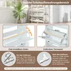 Merax Garderobe mit 6 Klapptüren und Haken,  3-in-1 Produktbild-Vorschau 7