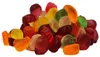 Fruchtgummi Früchtecocktail in Form von Obst zuckerfrei Produktbild-Vorschau 1