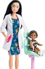 Bábika Barbie Zubárka (Bruneta) a hracia súprava Náhľad obrázku produktu 3