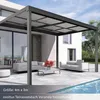 osoltus Terrassendach Veranda freistehend mit Schiebedach 4 Produktbild-Vorschau 2