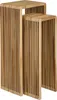 Mica Decorations Yonker Pflanztisch – 2er Set – L35 x B25 x Produktbild-Vorschau 1