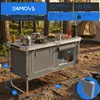 24MOVE® Campingküche faltbar, Outdoorküche Produktbild-Vorschau 2