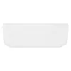 A white ceramic sink basin shown from the front. Produktbild-Vorschau