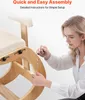 SucceBuy Ergonomiczne krzesło podkolanowe z wyściełanymi Podgląd zdjęcia produktu 6