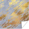 MuchoWow® Poster Marmor - Gold - Muster 100x100 cm - Produktbild-Vorschau 1