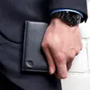 SERASAR | Ledergeldbörse [Space] mit Schwarz Leather | Produktbild-Vorschau 6