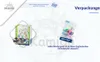 A display box of earplugs and a single packaged pair of earplugs. Produktbild-Vorschau