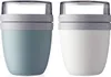 Mepal Lunchpot Ellipse 2-er Set Lunchbox Essensbehälter Produktbild-Vorschau 1