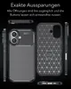 AVANA iPhone 16 Silikónové puzdro Slim Case Black Carbon Náhľad obrázku produktu 4