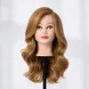 Testa da allenamento per parrucchieri Jessica con capelli Anteprima dell’immagine prodotto 5