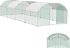 LARS360 Kompakter Hühnerstall 3x8m – Metall Freigehege mit Produktbild-Vorschau 1