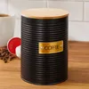 Boîte à café Relaxdays, lot de 1, métal, couvercle en Voir les images du produit 2