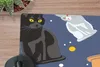 MuchoWow® Mauspad Mousepad Muster - Katze - Weltraum - Produktbild-Vorschau 2