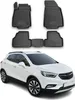 2012-2020 Opel Mokka Mokka X Tappetini TPE Nero 4 pz Anteprima dell’immagine prodotto 1