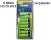 8 x TRONIC Akku Ready 2 Use  -Ni-MH, AA/Mignon/HR6/HRMRI6 Produktbild-Vorschau 1