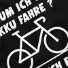 Herren T-Shirt Warum ich ohne Akku fahre E-Bike Fahhrad Produktbild-Vorschau 5