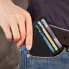Fintie Flache Geldbörse Kartenetui, Premium Kunstleder RFID Produktbild-Vorschau 4