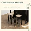 HOMCOM Bartisch mit Barhocker Set 3-TLG. Bartisch Set mit Produktbild-Vorschau 7