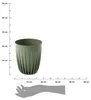 HowHomely Blumentopf 19x23 cm EKO grün Deko Produktbild-Vorschau 3